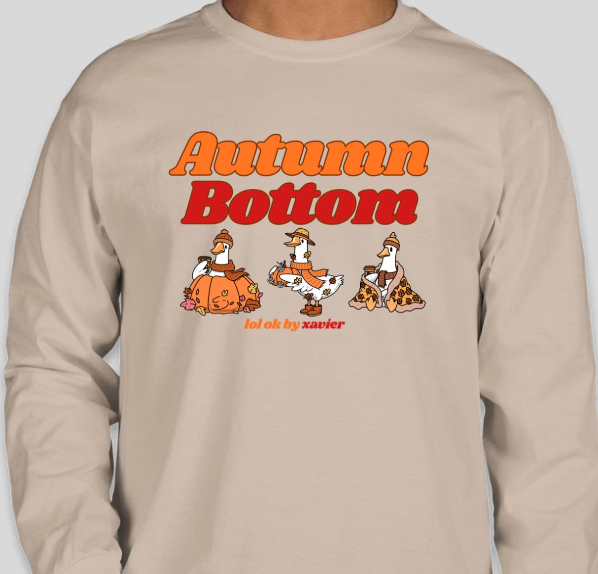 Autumn Bottom w/ Gizzy the Gay Goose