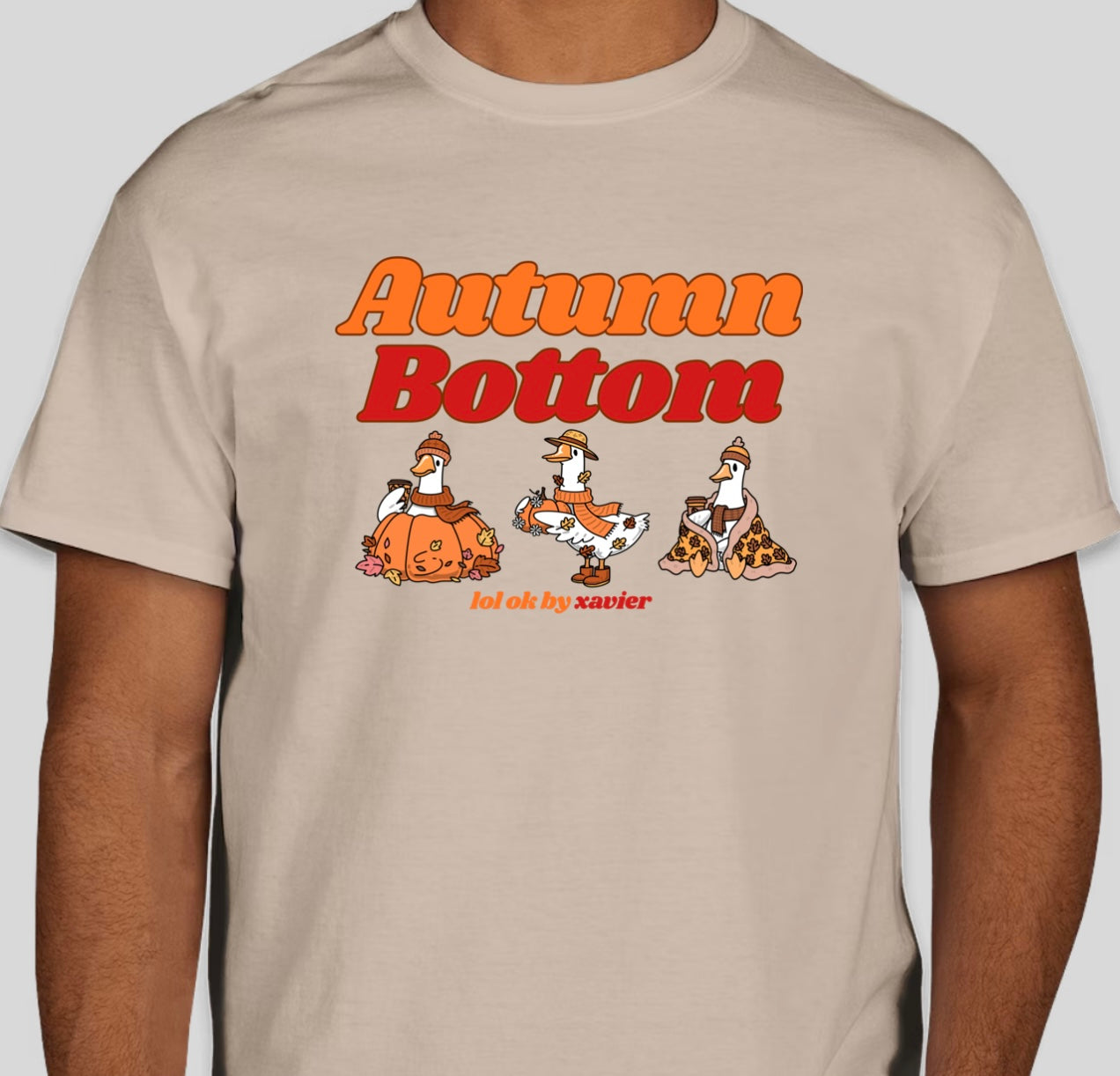 Autumn Bottom w/ Gizzy the Gay Goose