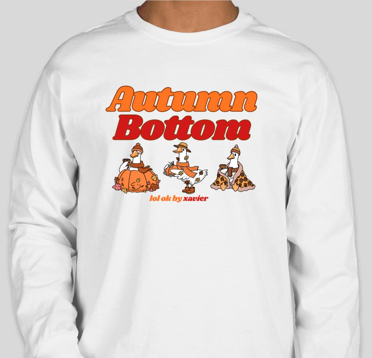 Autumn Bottom w/ Gizzy the Gay Goose