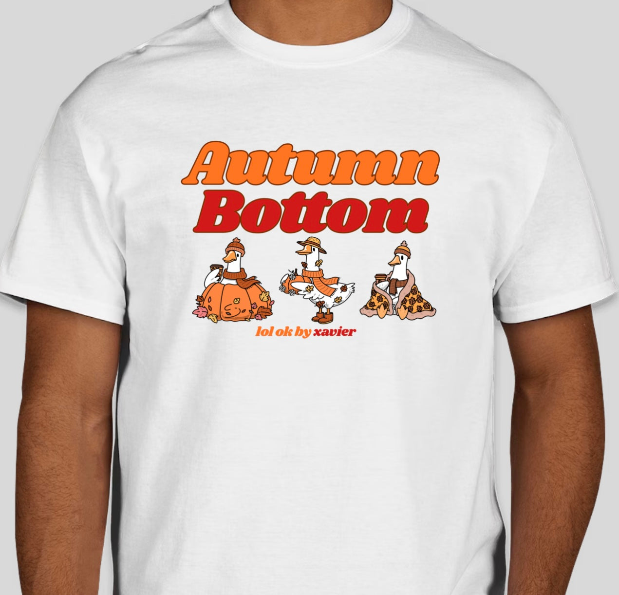 Autumn Bottom w/ Gizzy the Gay Goose